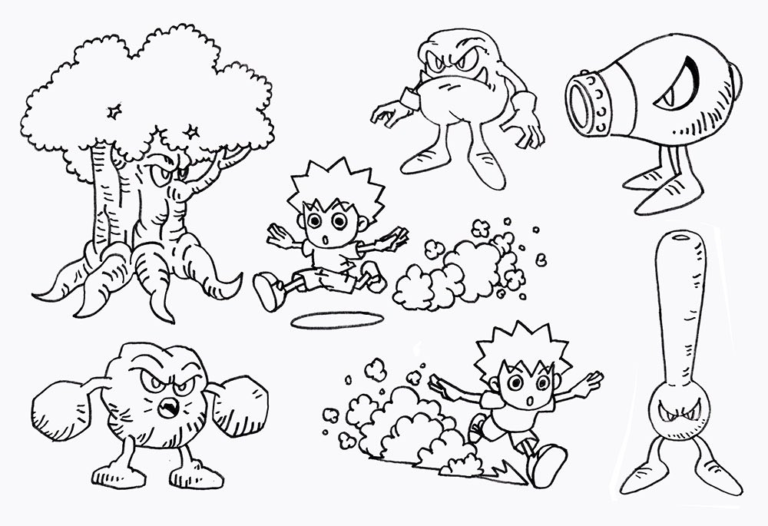 Naoto Oshima Reveals Unseen Sonic The Hedgehog Concept Art Soah City