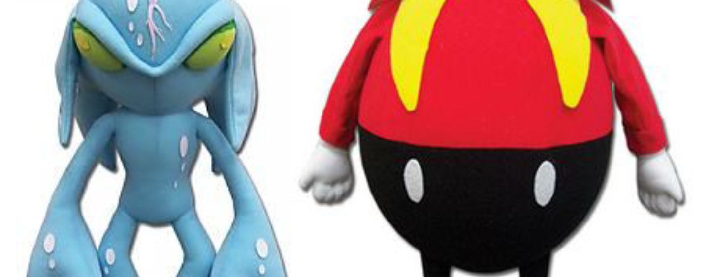 New Chaos Zero and Classic Eggman Plushes Now Available