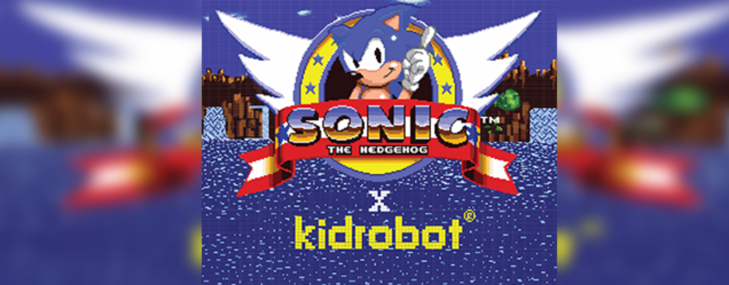 Sonic & Kidrobot Collaboration Announced