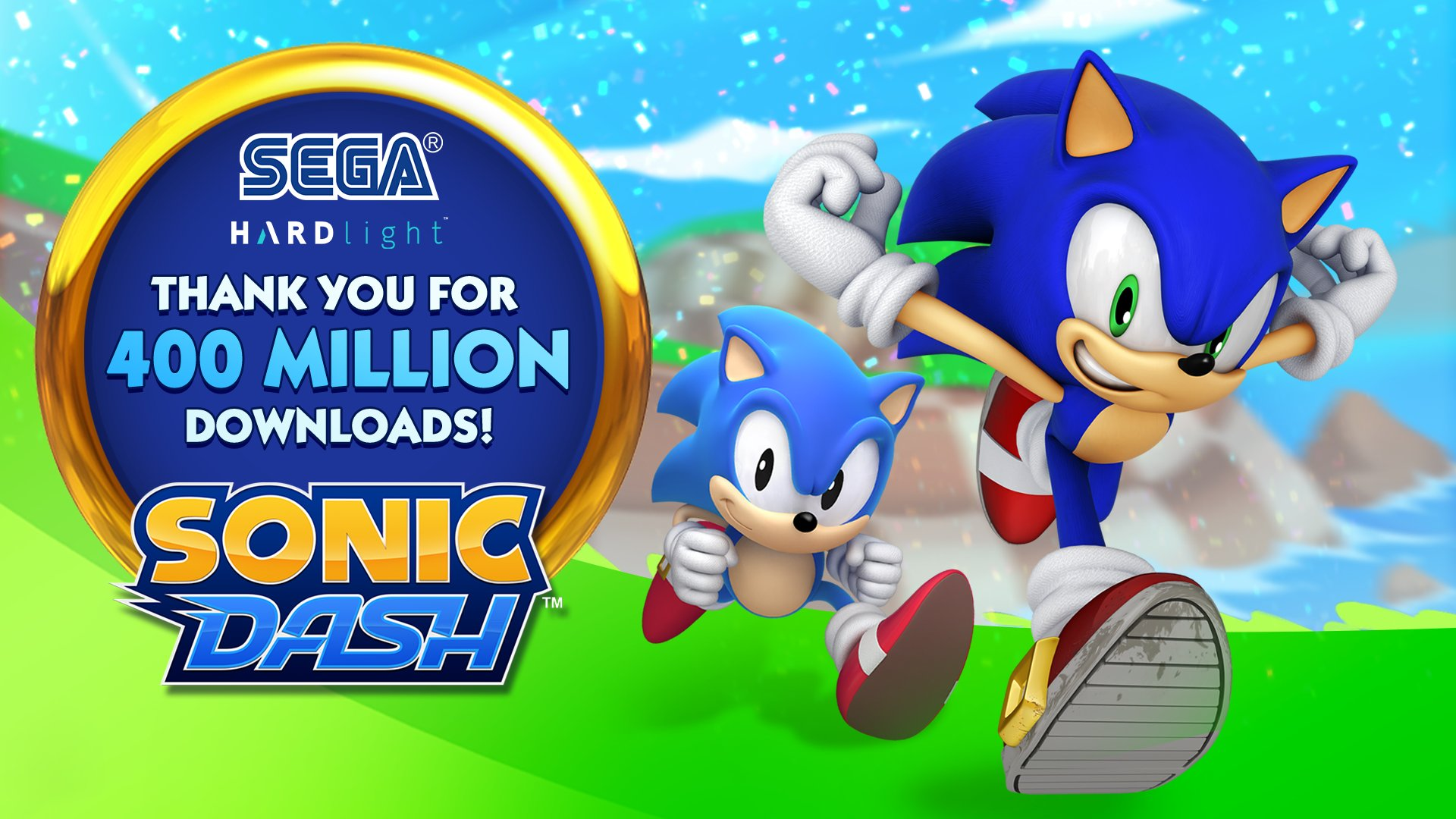 Sonic Dash ultrapassa a marca de 500 milhões de downloads