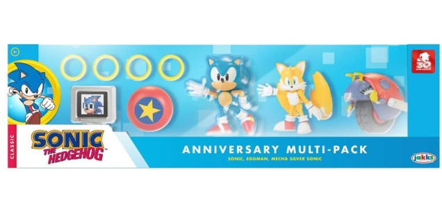 Sonic 30th Anniversary Exclusive Multi-Pack Figures Revealed