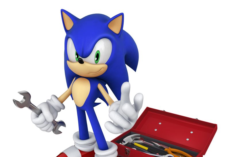 New Official Sonic Render From SEGA Amusements – SoaH City