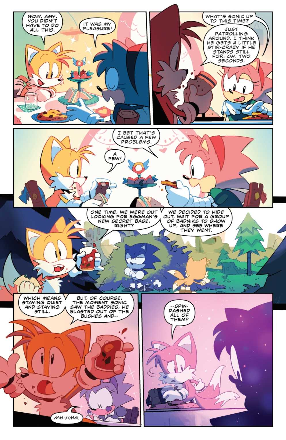 IDW Sonic the Hedgehog: Amy's 30th Anniversary Special Previews