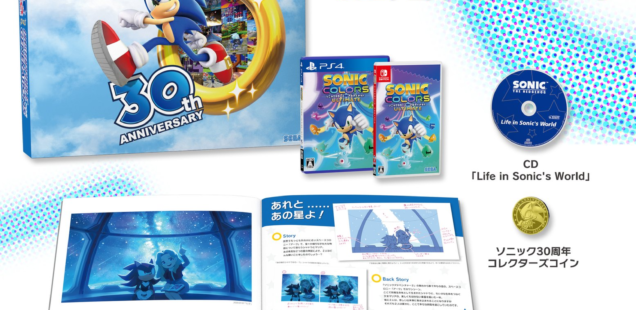 Sonic Colors Ultimate 30th Anniversary Limited Edition Life in Sonic's World Preview