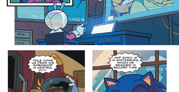 IDW Sonic #42 Preview Pages Revealed