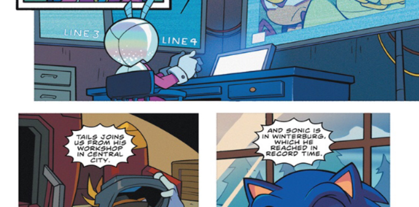IDW Sonic #42 Preview Pages Revealed