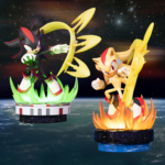 Shadow & Super Shadow First 4 Figures Statues Revealed