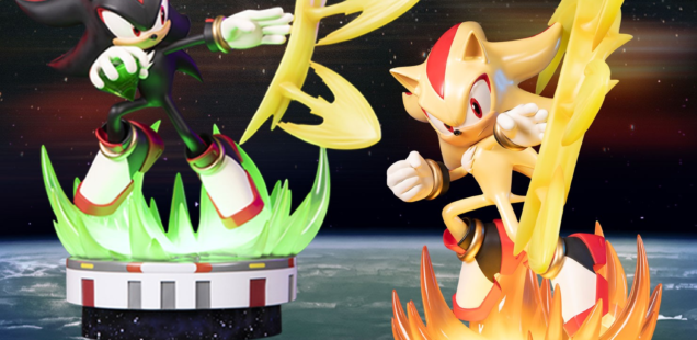 Shadow & Super Shadow First 4 Figures Statues Revealed