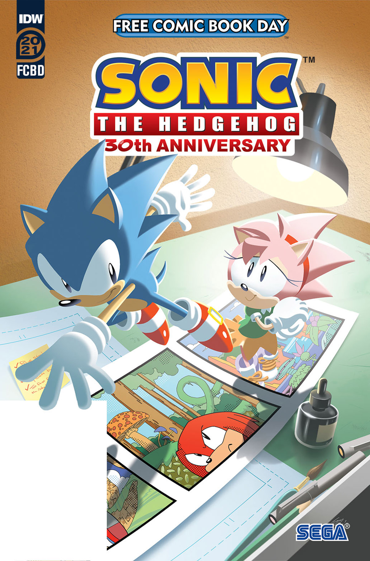 IDW Sonic 30th Anniversary Free Comic Book Day Issue Now Available – SoaH  City