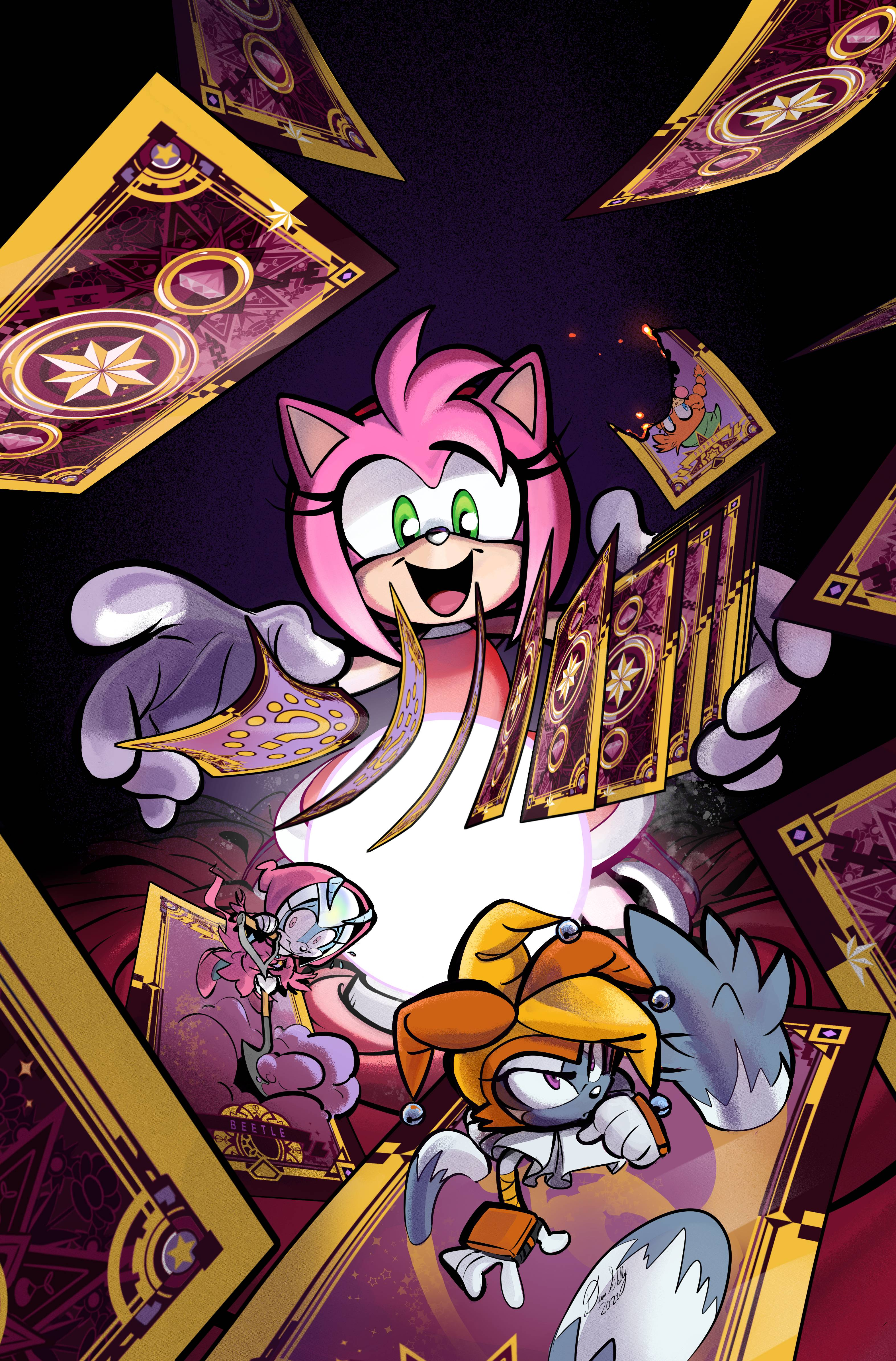 IDW Sonic #45 Cover B & Retail Cover Revealed