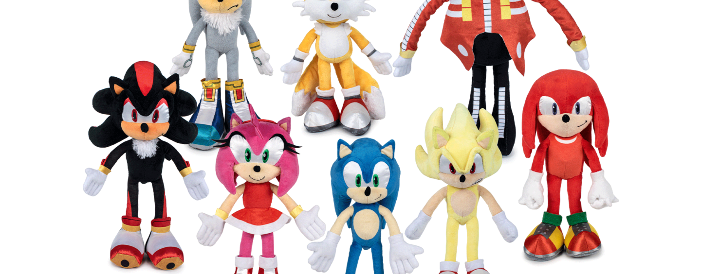 New Modern Sonic Plush Collection Revealed