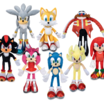 New Modern Sonic Plush Collection Revealed