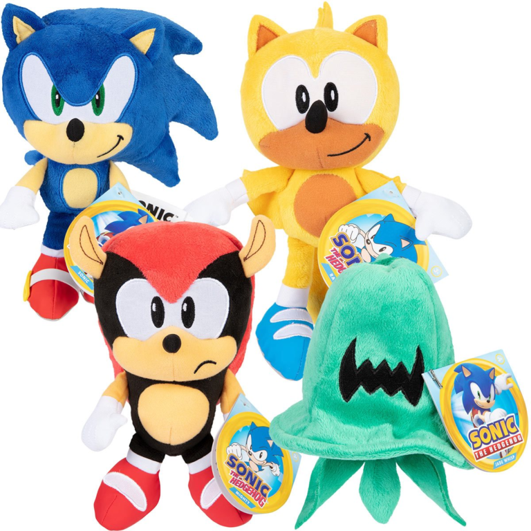 New Sonic Plushes by Jakks Pacific Announced – SoaH City