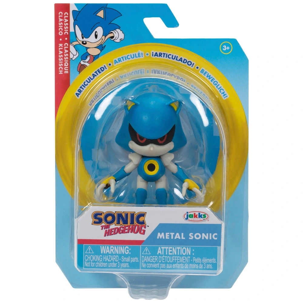 Sonic - Pack of 2 characters Sonic and Modern Metal Sonic Jakks Pac