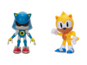 New Look at Jakks Classic Metal Sonic & Ray Figures