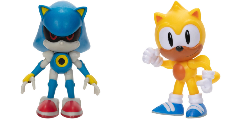 New Look at Jakks Classic Metal Sonic & Ray Figures