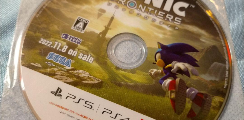 Sonic Frontiers Japan Press Disc Has Been Sold