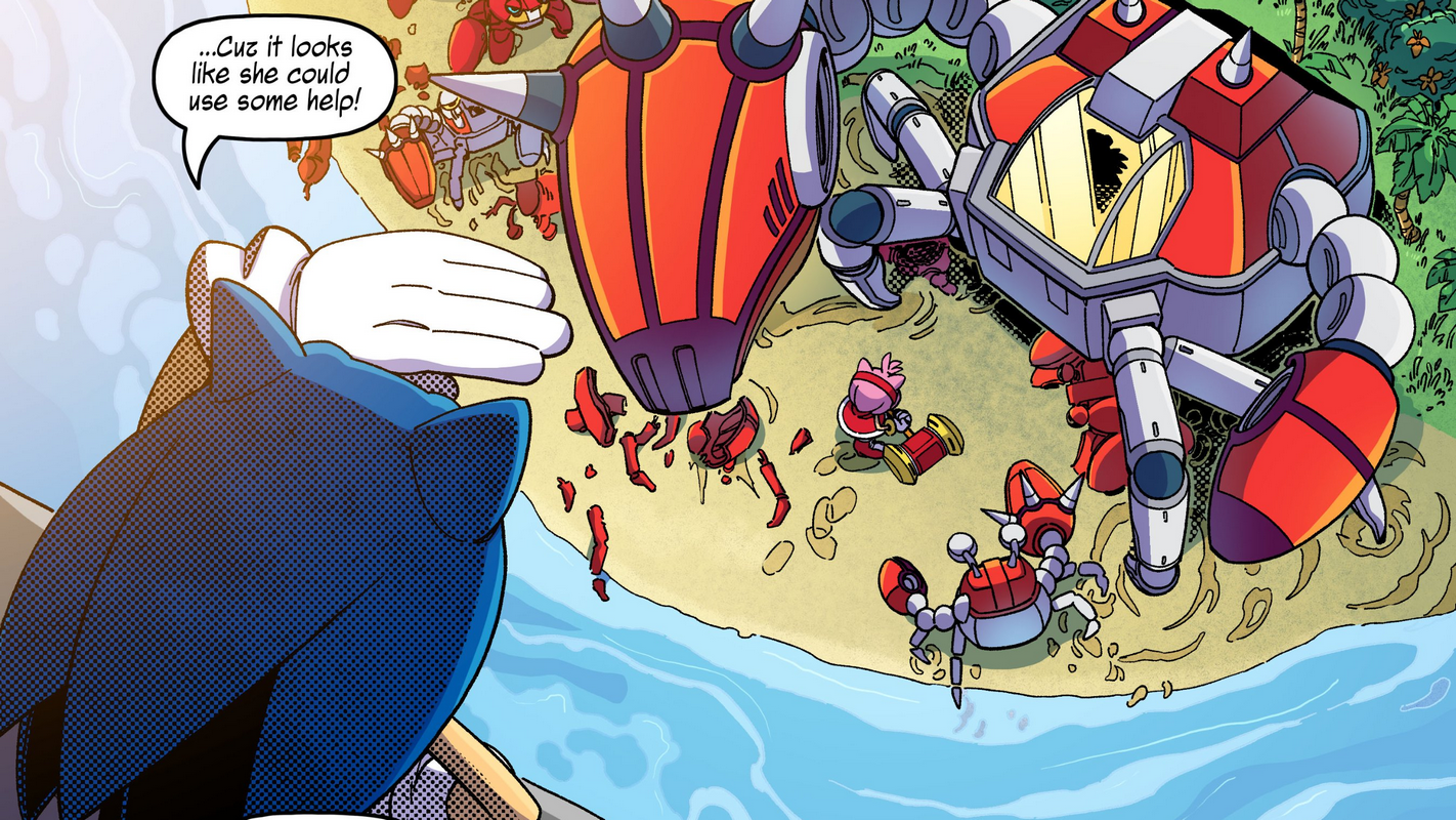 Sonic Frontiers Prologue: Convergence Part 2 Digital Comic Now