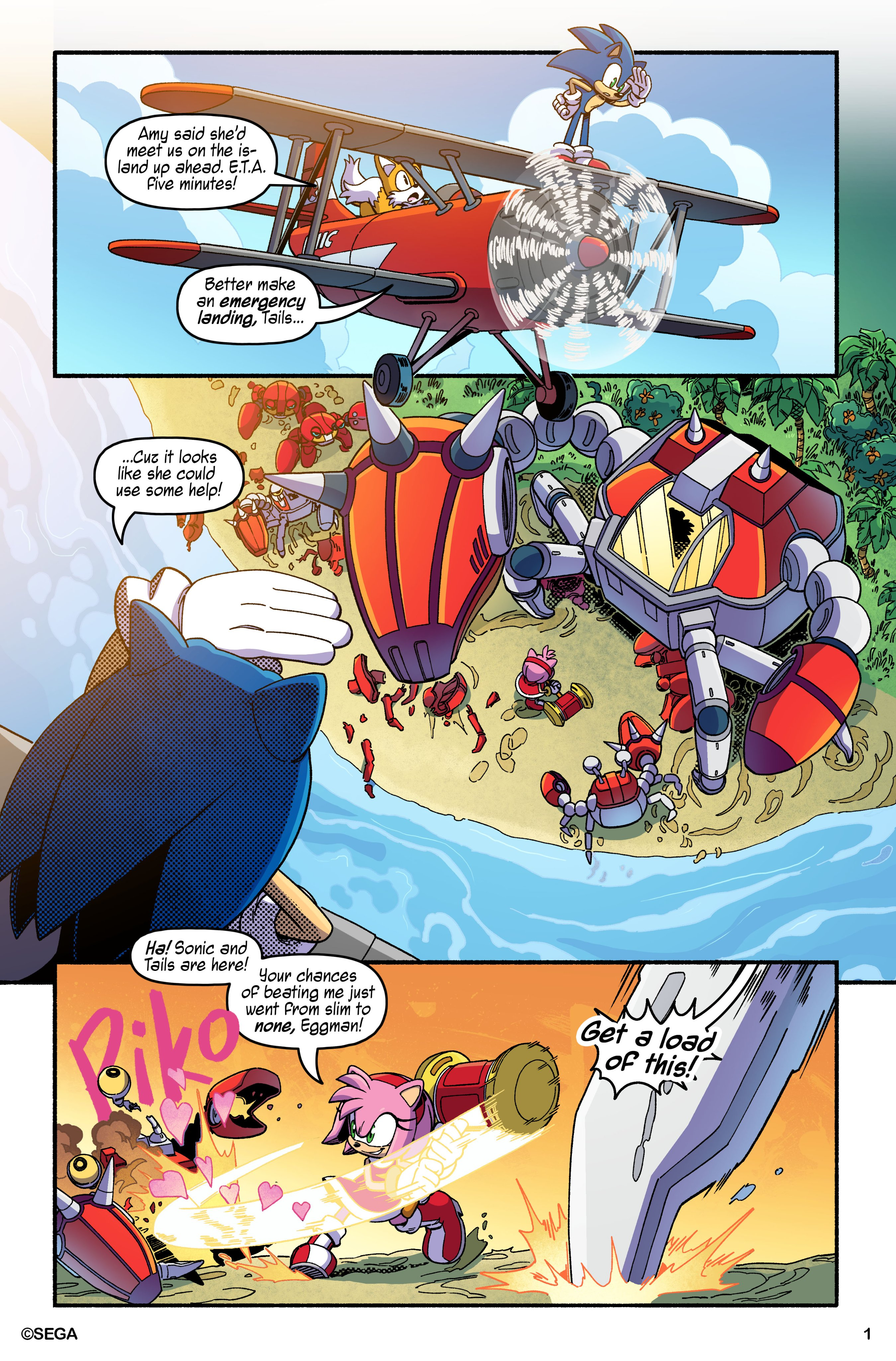 Gamer Cafe 1411 - Sonic Speed (Sonic Frontiers) : r/comics