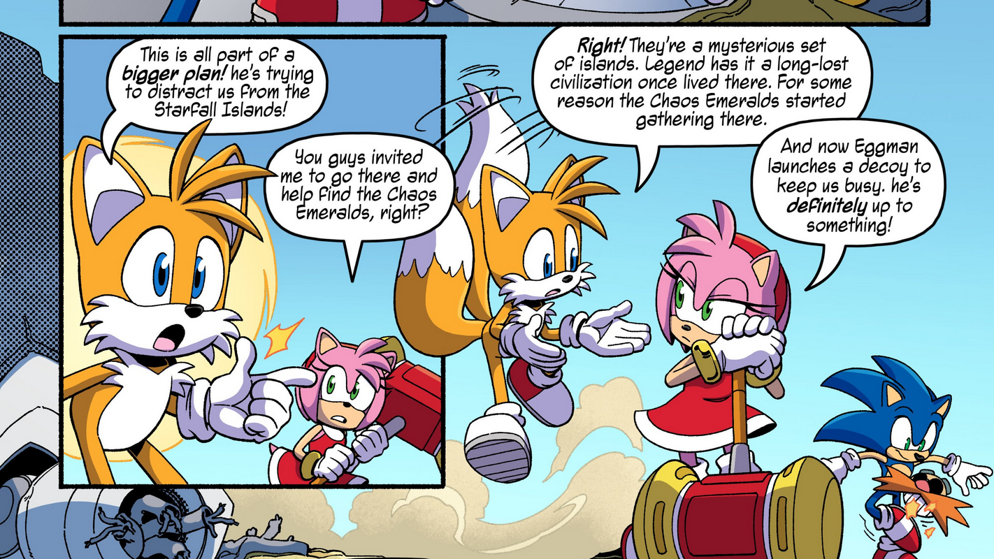 Sonic Frontiers Prologue: Convergence Part 2 Digital Comic Now