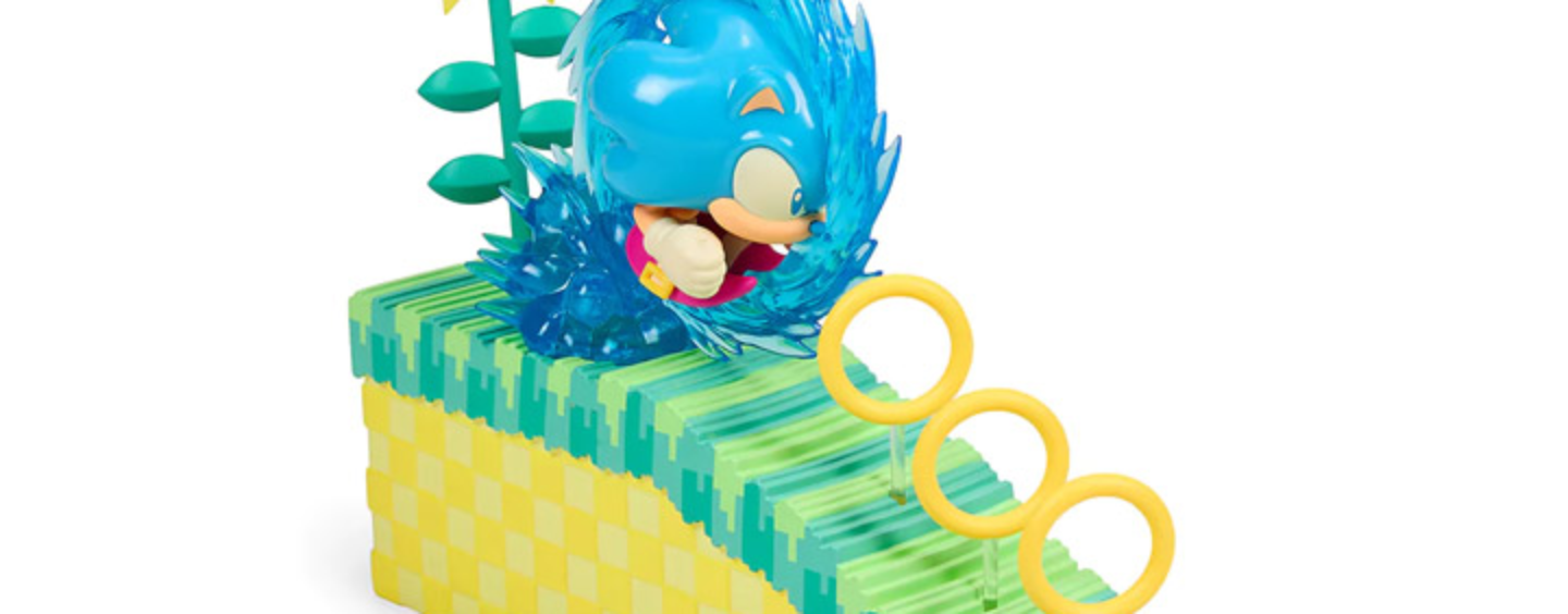 New Classic Sonic Art Figure by Kidrobot Announced
