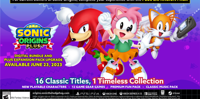 Sonic Origins DLC Expansion Pack Press Release & Screenshots