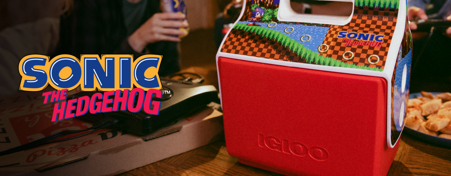 SEGA and Igloo Announce Partnership for Sonic the Hedgehog Themed Cooler