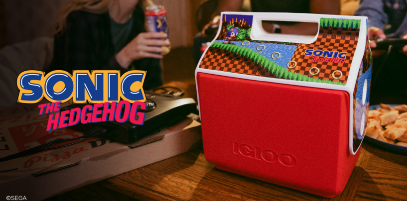 SEGA and Igloo Announce Partnership for Sonic the Hedgehog Themed Cooler