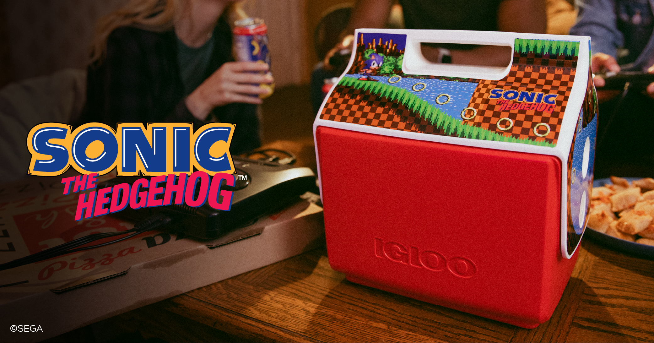 SEGA and Igloo Announce Partnership for Sonic the Hedgehog Themed Cooler