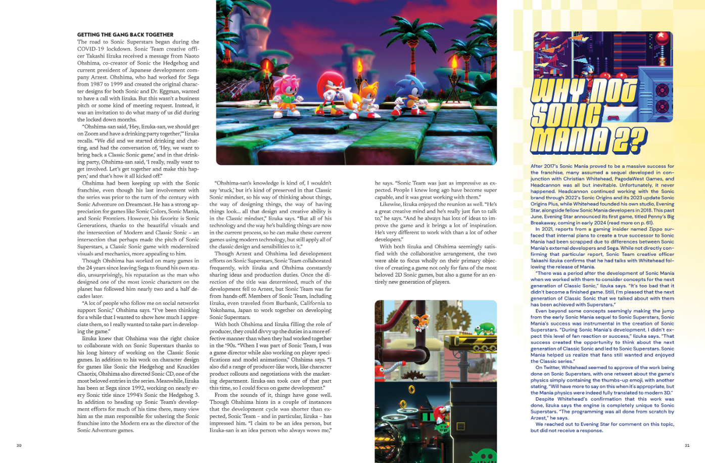 Sonic Superstars Review In Progress - Game Informer