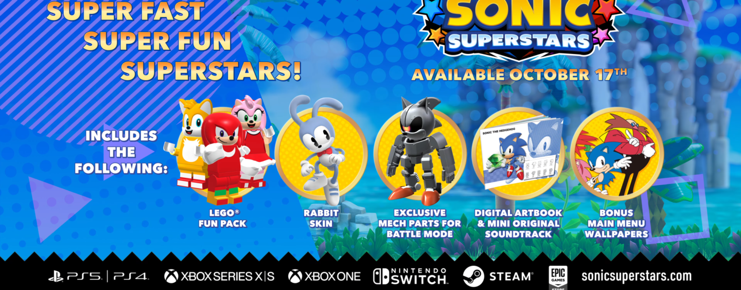 Sonic Superstars Digital Deluxe Edition & Multiplayer Details Revealed
