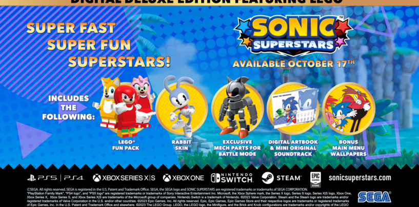 Sonic Superstars Digital Deluxe Edition & Multiplayer Details Revealed