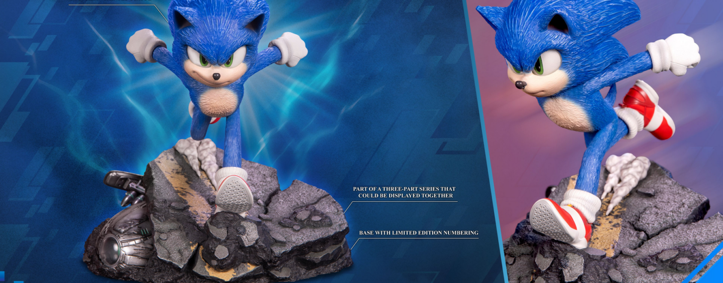 First 4 Figures Sonic the Hedgehog 2 – Sonic Standoff Pre-Orders Now Available
