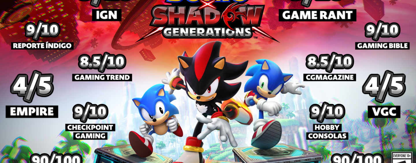 The Reviews Are In – SONIC X SHADOW GENERATIONS Receives Critical Acclaim From Major Critics