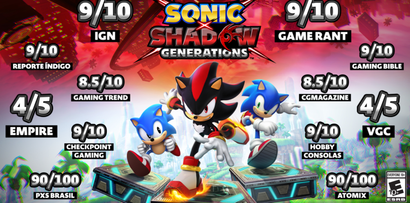 The Reviews Are In – SONIC X SHADOW GENERATIONS Receives Critical Acclaim From Major Critics